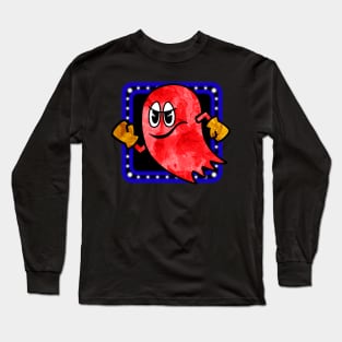 Blinky, The Supervillain Ghost Long Sleeve T-Shirt